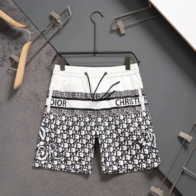 Dior Logo-Print Shorts