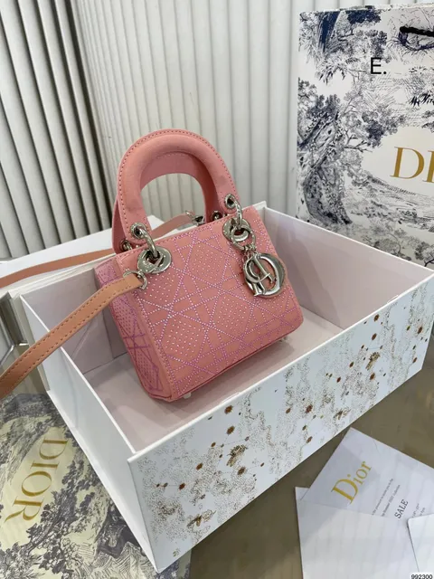 Lady Dior Mini Cannage Quilted