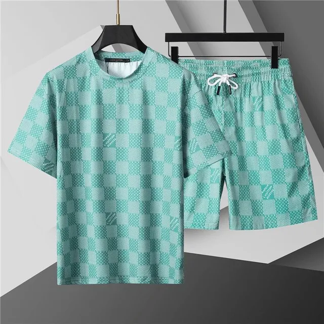 Louis Vuitton Checkered Set Mint Green Checkerboard