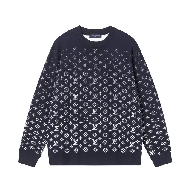 Louis Vuitton Monogram Knit Sweater All-Over Monogram