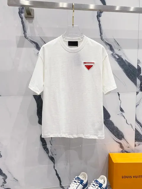 Prada Triangle Logo T-Shirt