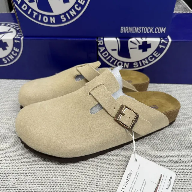 Birkenstock Boston Clog Suede