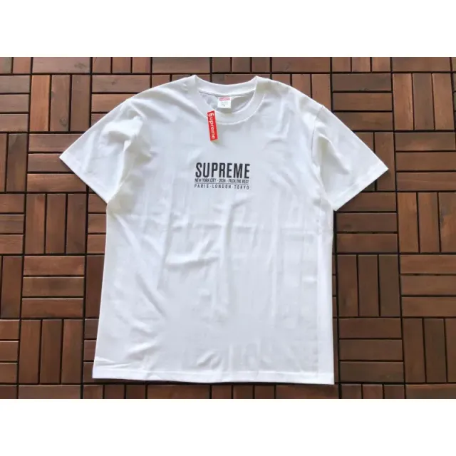 B376 paris tee white