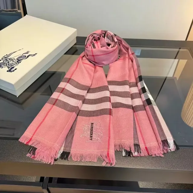 Burberry Classic Check Scarf Pink Icon Stripe