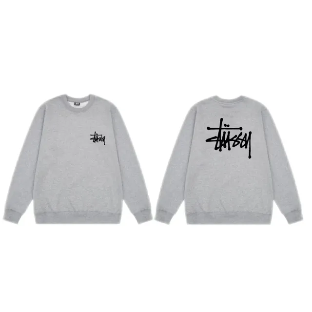 Stüssy Crewneck Sweatshirt Logo Print