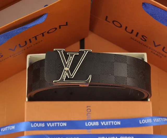 Louis Vuitton Reversible Belt Damier Graphite