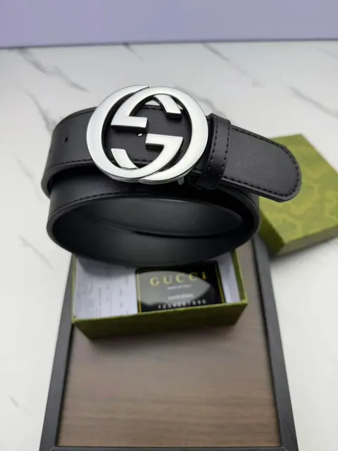 Gucci GG Buckle Belt Interlocking G