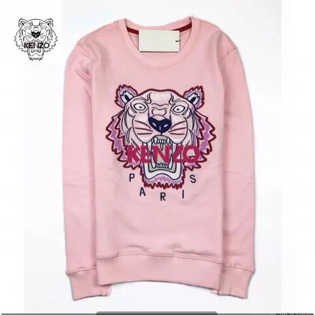 Kenzo Tiger Sweatshirt Embroidered Logo