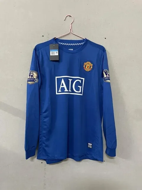Manchester United × Adidas Home Jersey AIG Sponsor