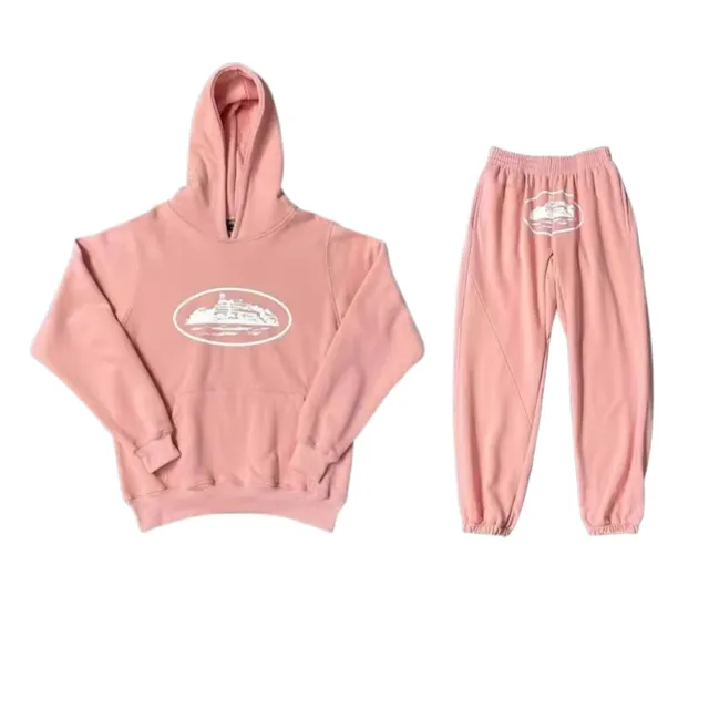 Corteiz Hoodie and Joggers Set Yacht Logo