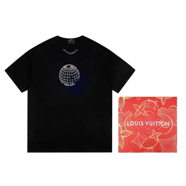 Louis Vuitton T-Shirt Globe Print