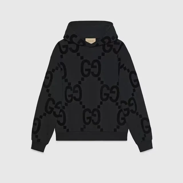 Gucci GG Logo Hoodie Monogram Print