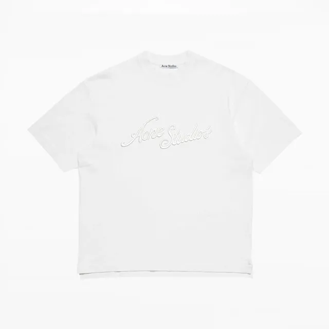 Acne Studios Logo T-Shirt Embroidered Script