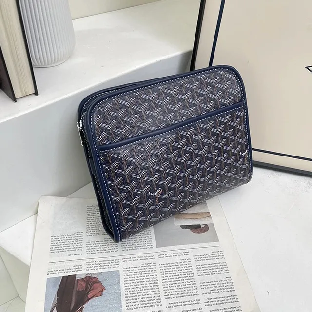 Goyard St. Louis Chevron Canvas