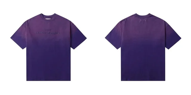 Maison Margiela Embroidered T-Shirt Ombre Purple