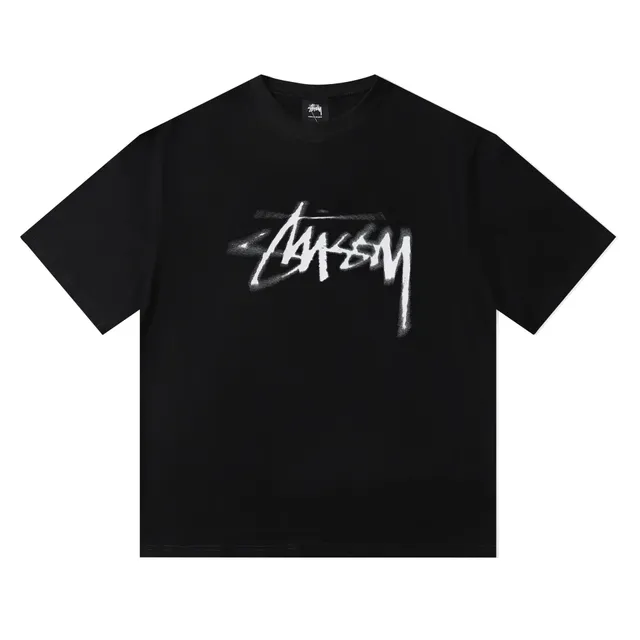 Stüssy Logo Tee Spray Paint Logo