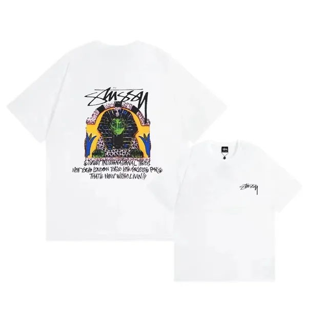 Stüssy Graphic Tee International Tour Pharaoh Print