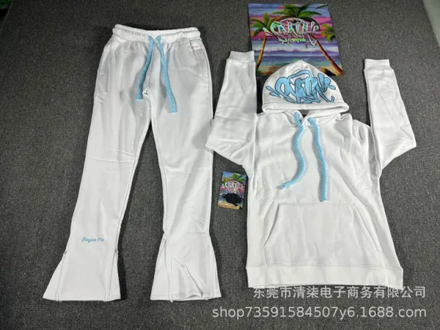 Syna World Hoodie and Joggers Set Graffiti Logo