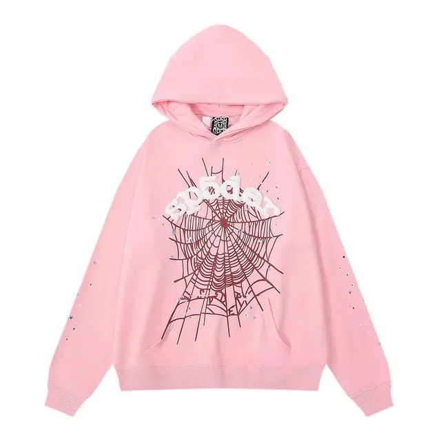 Sp5der Hoodie Spiderweb Graphic
