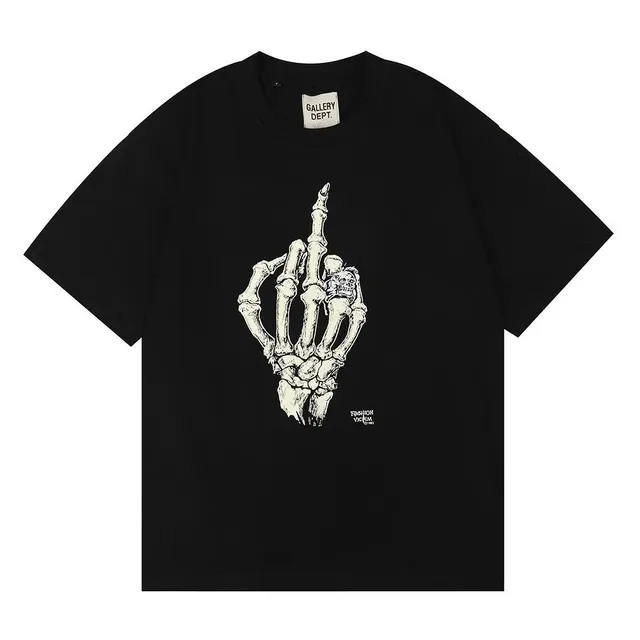 Gallery Dept. Skeleton Hand Tee Bone Print