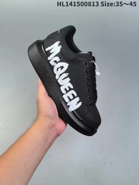 Alexander McQueen Oversized Sneaker Painted Logo