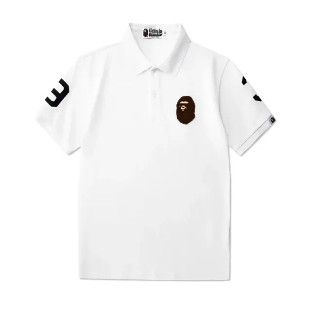 BAPE Polo Shirt Ape Head Logo