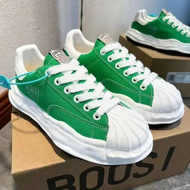 Maison Mihara Yasuhiro LDWaffle Green White
