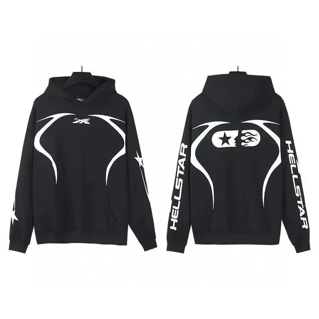 Hellstar Hoodie Star Flame Graphic
