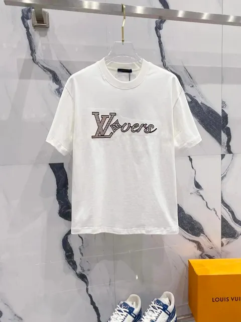 Louis Vuitton LV Vers T-Shirt Embroidered Logo