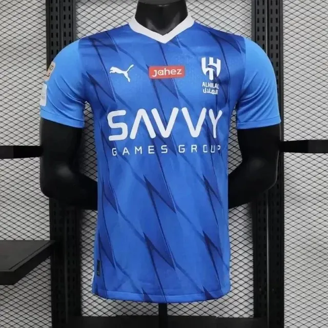 Adidas Al Hilal Home Jersey Savvy Games Group Sponsor
