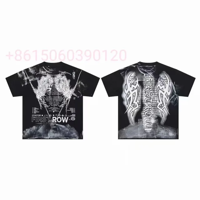 First Row Graphic Tee Tribal Wings Print