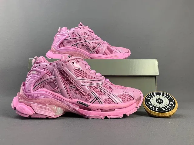 Balenciaga Triple S Pink Mesh