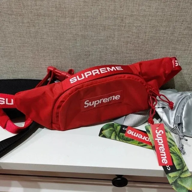 Supreme Waist Bag Box Logo Red