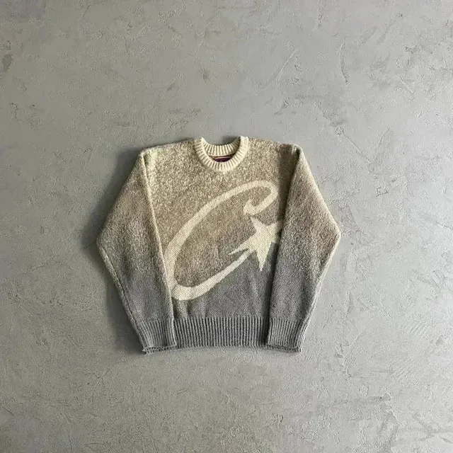 Corteiz Knit Sweater C Logo Gradient