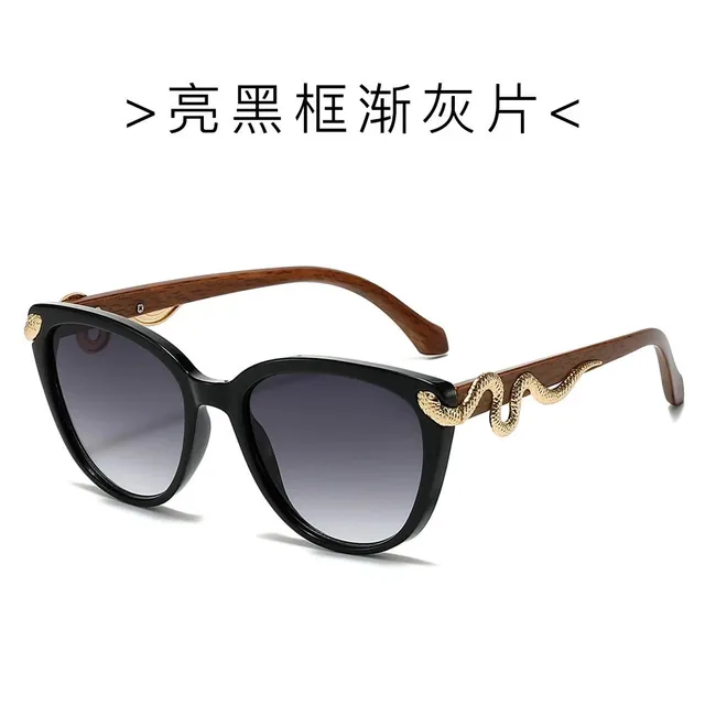 亮黑框渐灰片
