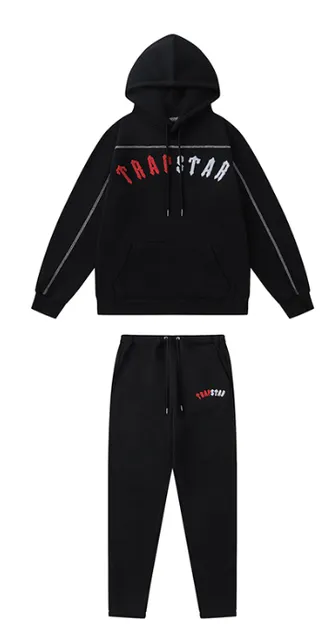 Hoodie and Joggers Set Trapstar Logo