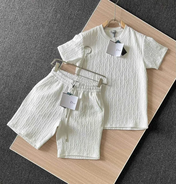 Dior Embroidered Logo Set Monogram Texture