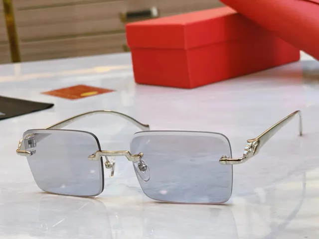 Cartier Sunglasses Rimless Square