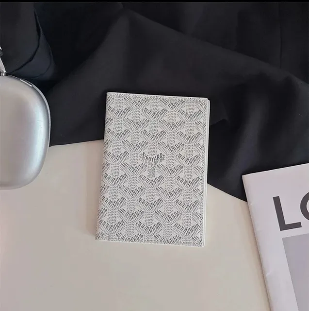 Goyard Saint Louis Passport Cover Chevron Print
