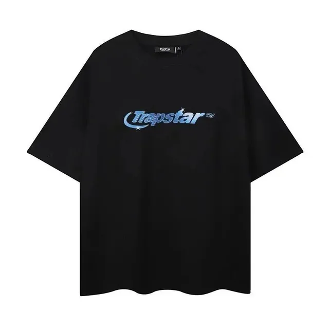 Trapstar Logo Tee Blue Gradient Logo