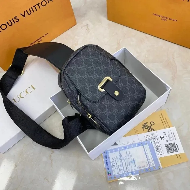 Gucci GG Marmont Belt Bag Monogram Canvas