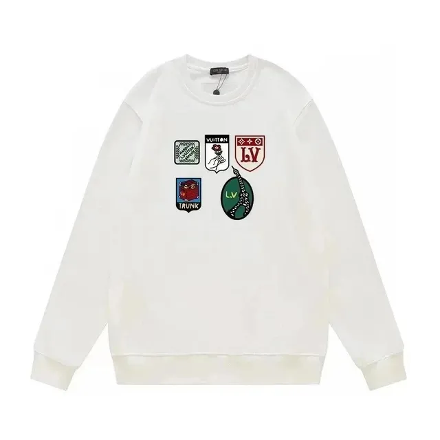 Louis Vuitton Crewneck Sweatshirt Patchwork Logo