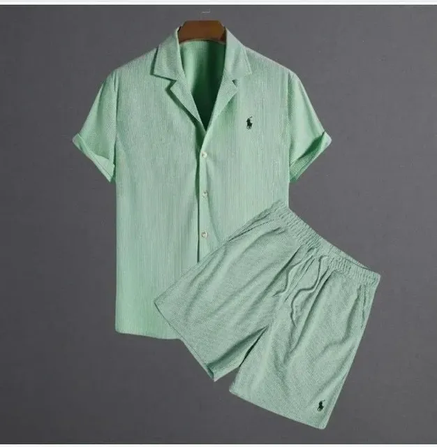 Polo Ralph Lauren Short-Sleeve Shirt and Shorts Set