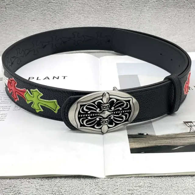 [15 colorful crosses-thick water pattern crosses] crow ch holy sword heart belt