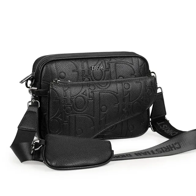 Dior B22 Camera Bag Monogram Embossed
