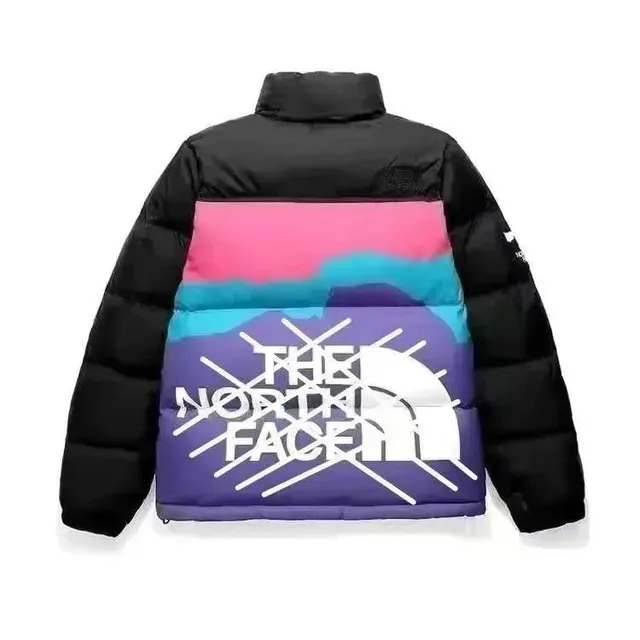 The North Face Nuptse Jacket Gradient Logo Back