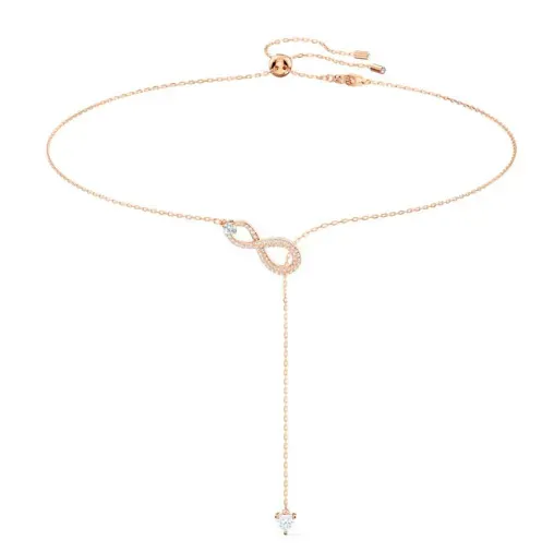 Swarovski Infinity Necklace Crystal-Embellished