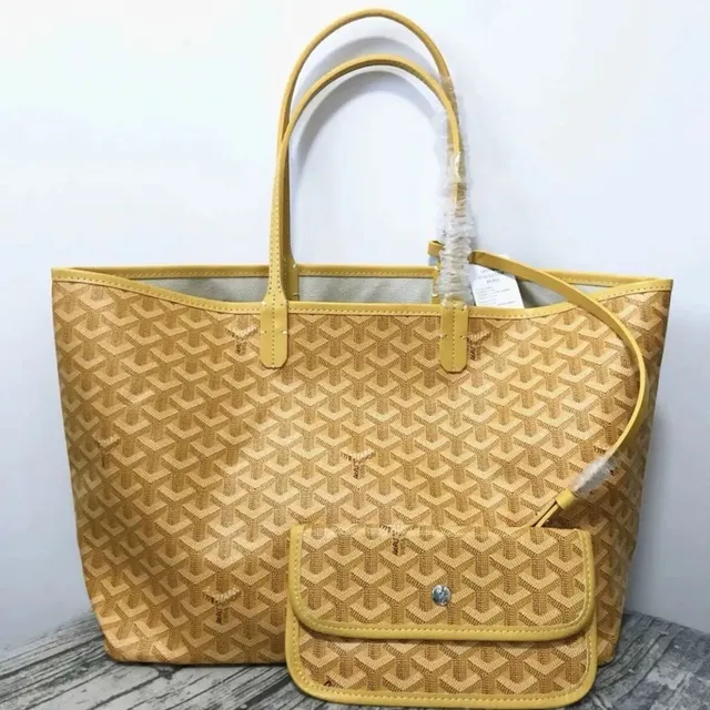 Goyard Saint Louis Tote Yellow