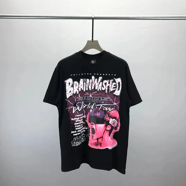Hellstar Brainwashed Tour Tee 3005 World Tour Graphic
