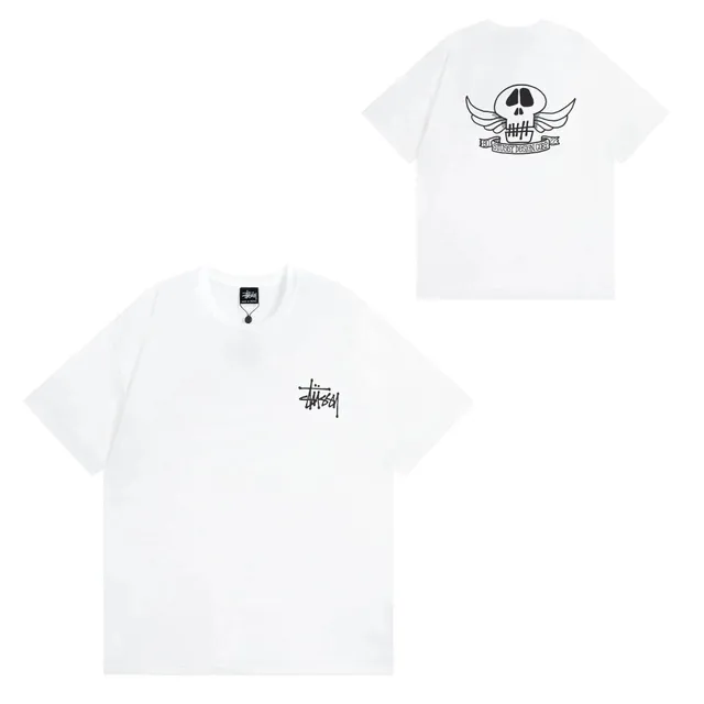 Stüssy Graphic Tee Skull Wing Logo